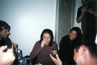 The very first photo of Julie at the CSA Banquet (Feb 1999)