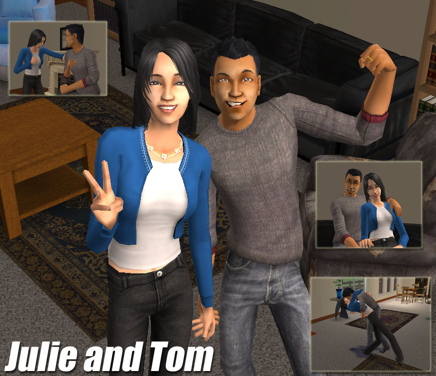 Julie and Tom - The Sims 2